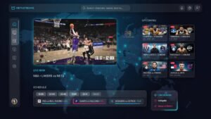 MethStreams live sports streaming hub interface showing matches and schedules